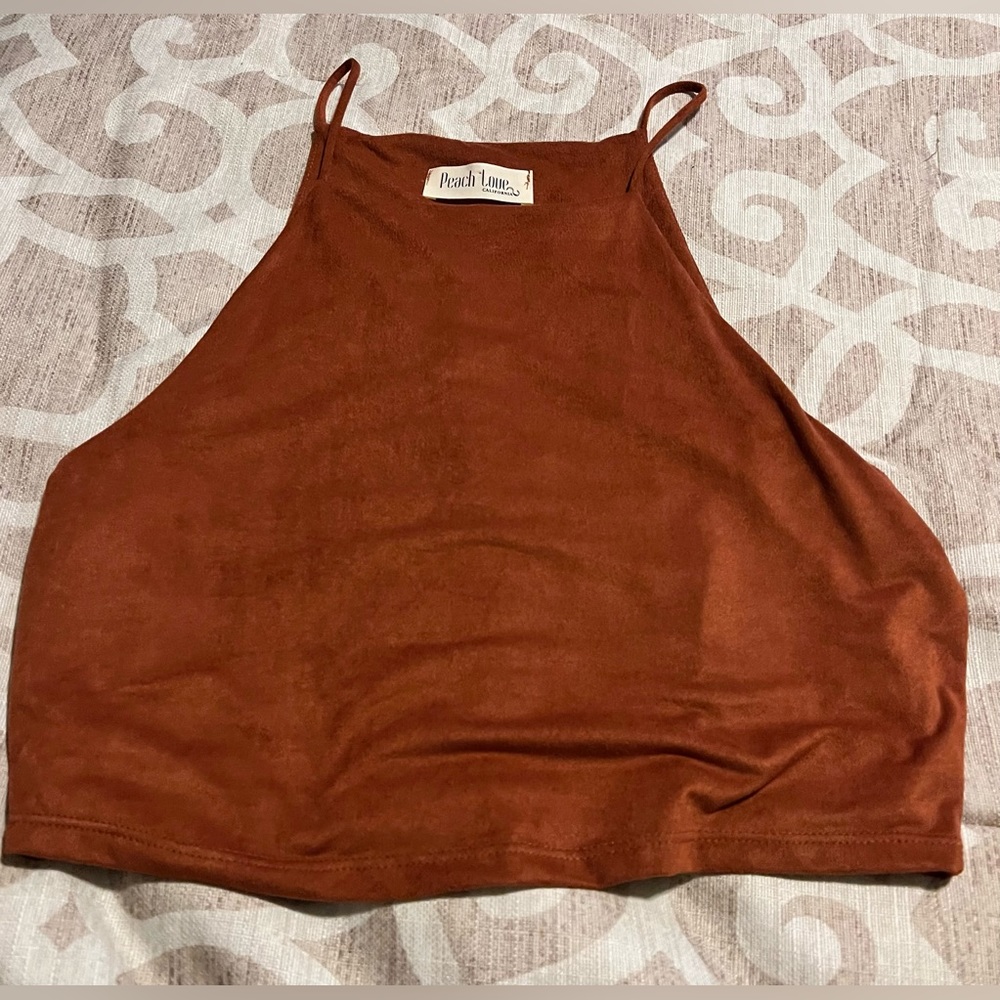 Peach Love California Crop Top
